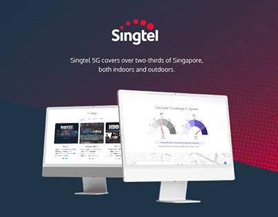 Singtel - 5G Web App