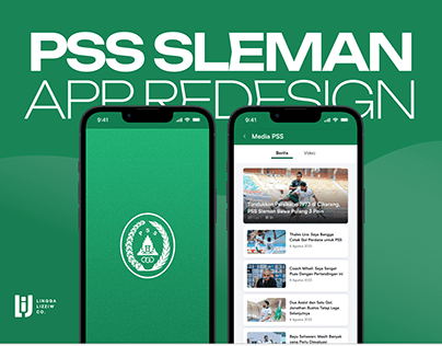 PSS Sleman App Redesign - UI/UX Design Portfolio