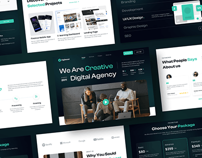 Project thumbnail - Digiboost - Landing Page for All Agency