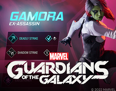 Marvel's Guardians of the Galaxy - Game Menus