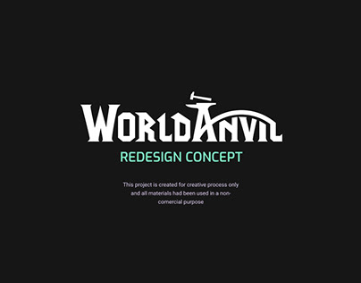 World Anvil | RE-DESIGN Concept