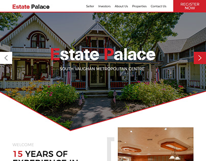 Project thumbnail - Estate Palace / Real Estate Website