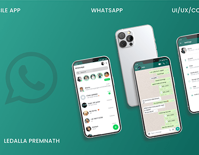WhatsApp application redesign
