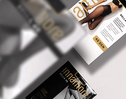 Tights packaging design for INNAMORE