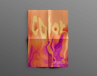 'Color' Poster Design