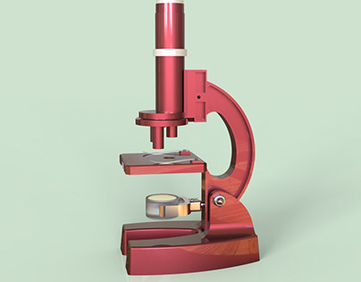 Microscopio en Catia