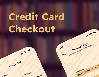 Credit Card Checkout | #DailyUI