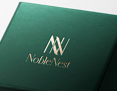 Project thumbnail - nobel nest logo&visual identity