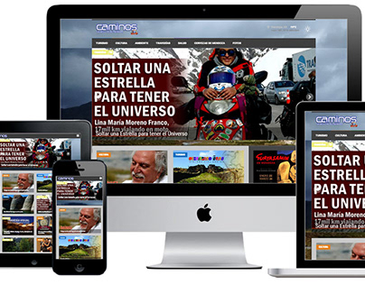 Web Responsive WordPress / Magazine Turismo Mendoza Arg