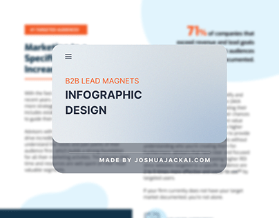 Infographics & Lead Magnets Graphic Design