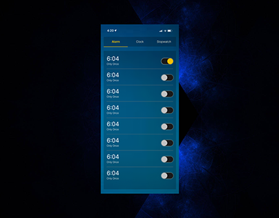 Project thumbnail - Alarm clock app