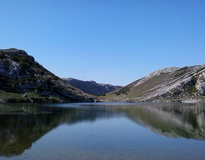 Lago Enol, Picos de Europa (Asturias).