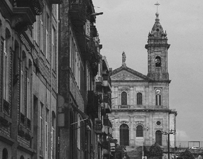 In black and white - Churches - Porto/Portugal.