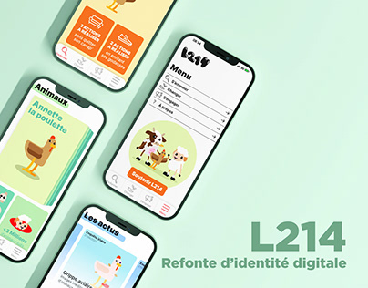 L214 - Refonte d'identité digitale