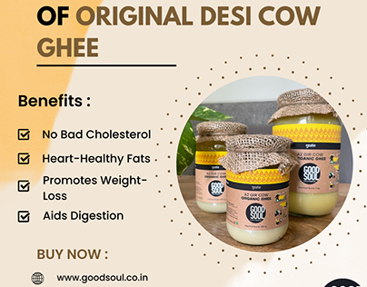 Experience the Richness of Original Desi Cow Ghee