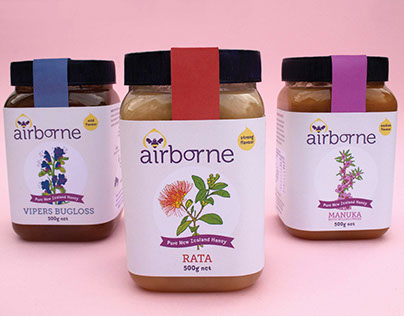 Airborne Honey Rebrand