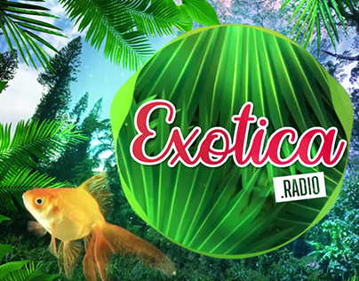 Exotica Radio - Audio reactive motion graphics