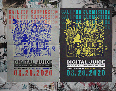 Pulp. Promotional Posters REWORK