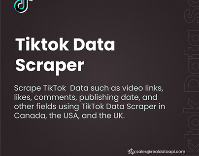 Tiktok Data Scraper | Scrape TikTok Data