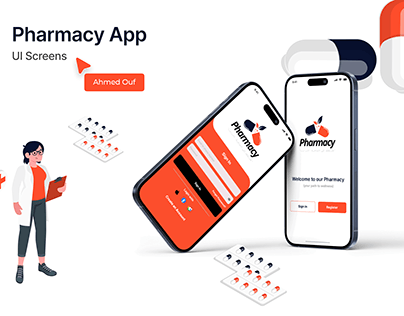 Pharmacy app (UI Screens)
