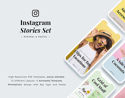 Instagram Stories Pastel Set