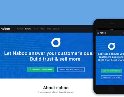 Naboo | Branding & Responsive Website