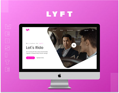 Lyft transportation service website