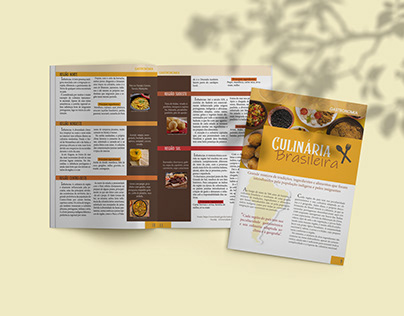 Projeto da facul Diagramação de revista de culinária