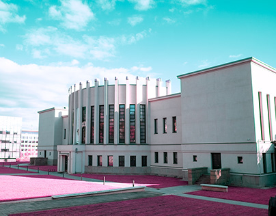 Infrared Kaunas Modernism
