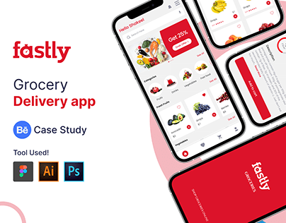 Grocery Shopping & Delivery Mobile App UXUI Case Study