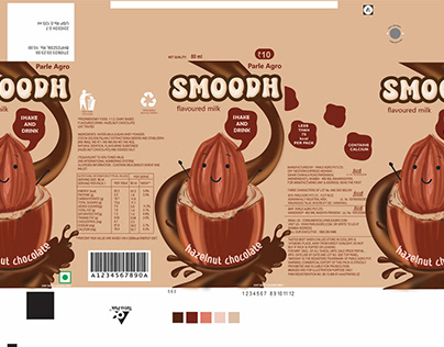Packaging Redesign - smoodh flavoured milk