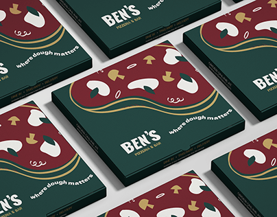 Ben's Pizzeria — Designed on Adobe Live