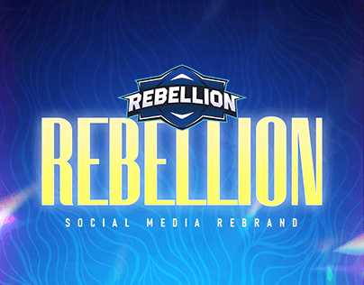 REBELLION ESPORTS | Social Media Rebrand