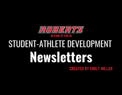 Student-Athlete Development Newsletters