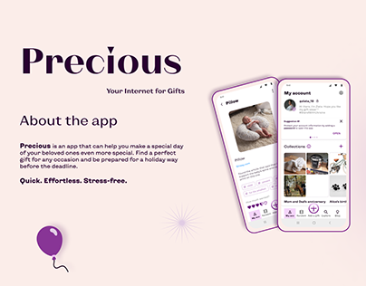 "Precious" — Gift Organization App