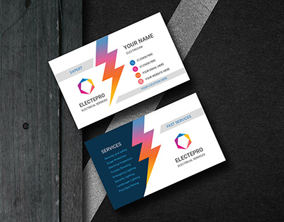Professional Business card design Template