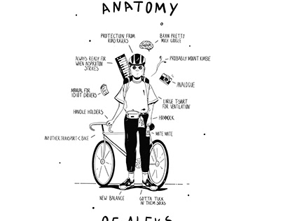 Anatomy of Aleks (T-Shirt Design)