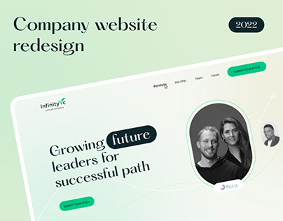 InfinityVC website redesign