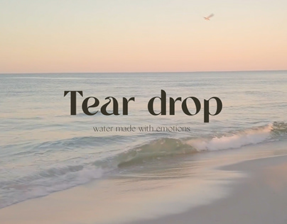 Teardrop | water made with emotions