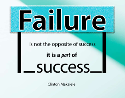 failure is a part of success