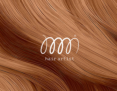 Logo/brand identity/ hair salon/hair artist