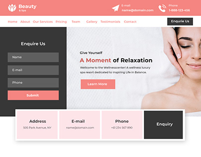 UX Design For Beauty & Spa