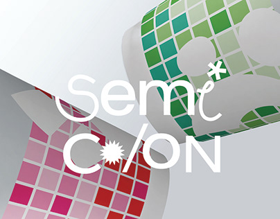 semicolon : café brand identity