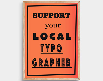Typograhy Poster