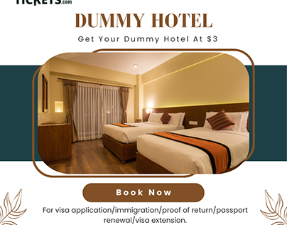 Book Your Dummy hotel at an affordable prices.