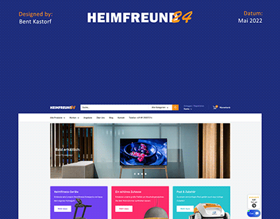 HEIMFREUND24 Webshop Design