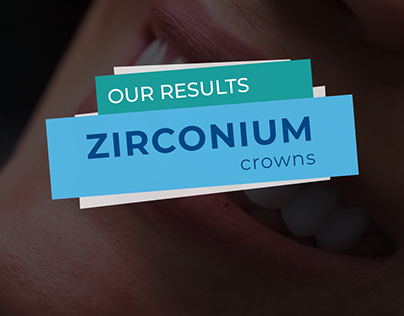 Dental social media design Zirconium