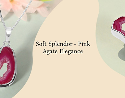 Pink Agate Elegance: Unveiling the Soft Splendor