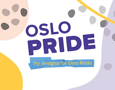 Oslo Pride my designs for Oslo Pride