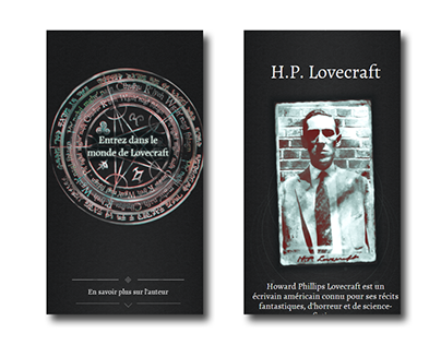Jeu d'aventure textuel - Le Monde de Lovecraft